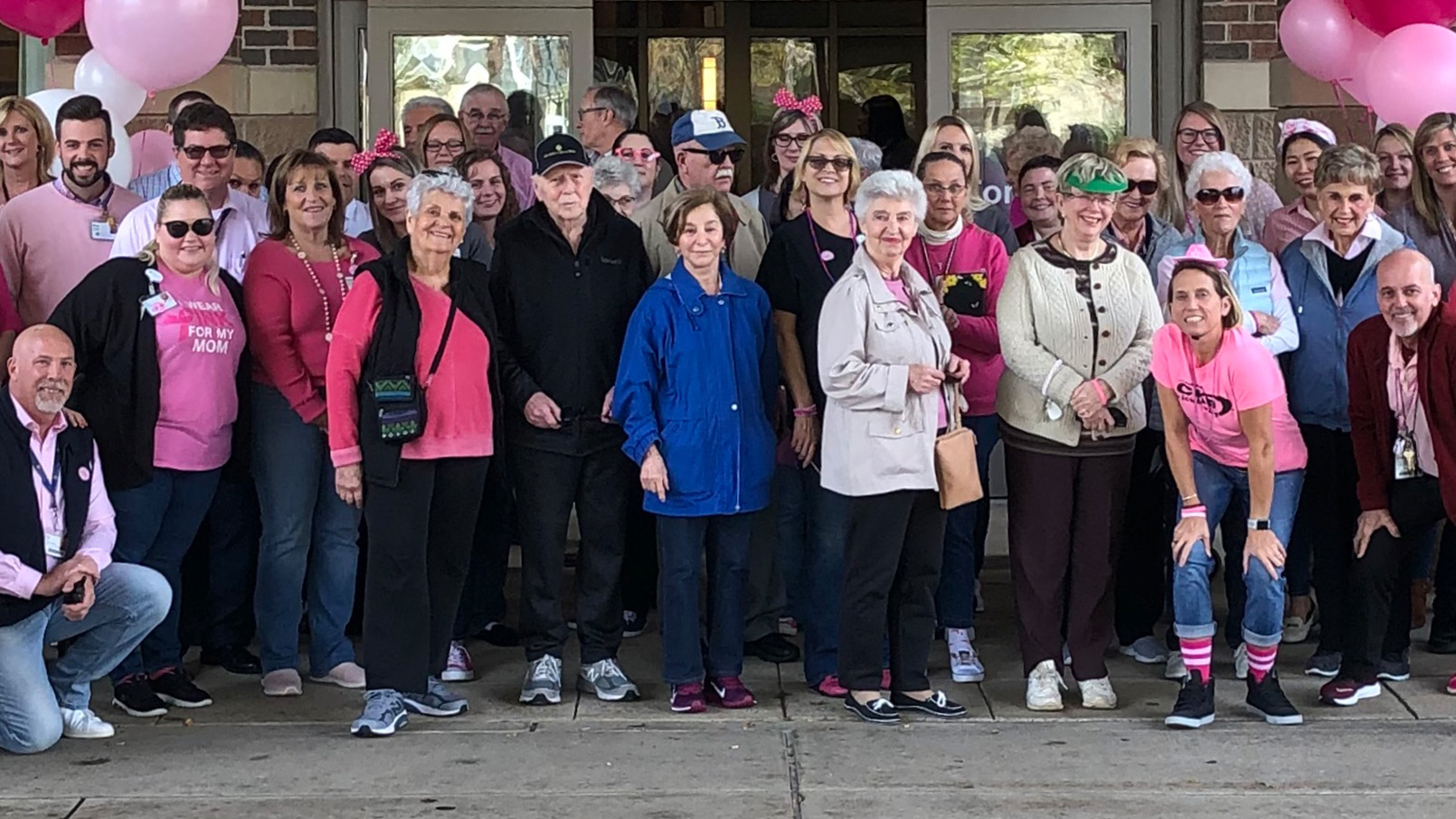 Erickson employees at Cedar Crest.