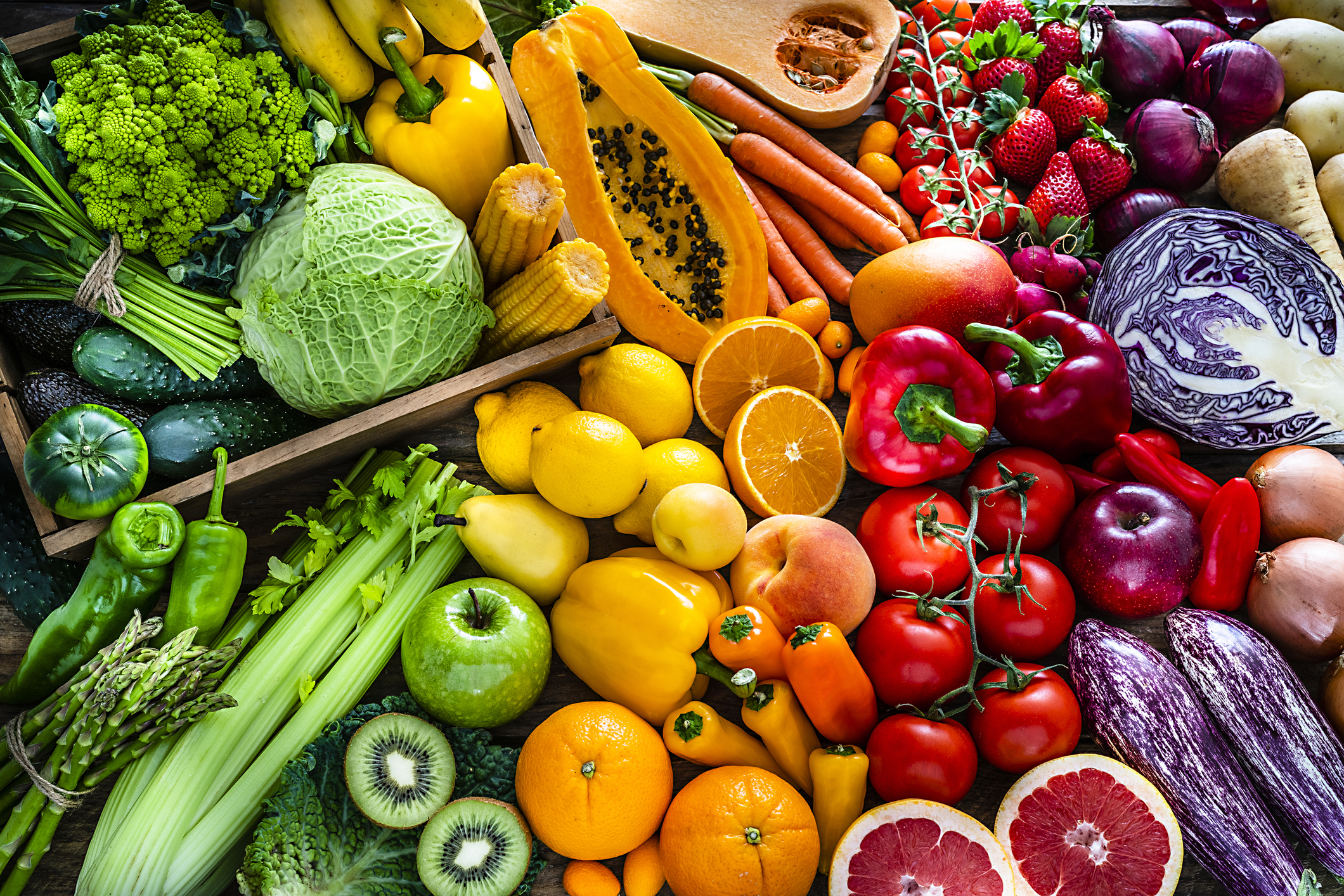 veggies Colorful vegetables
