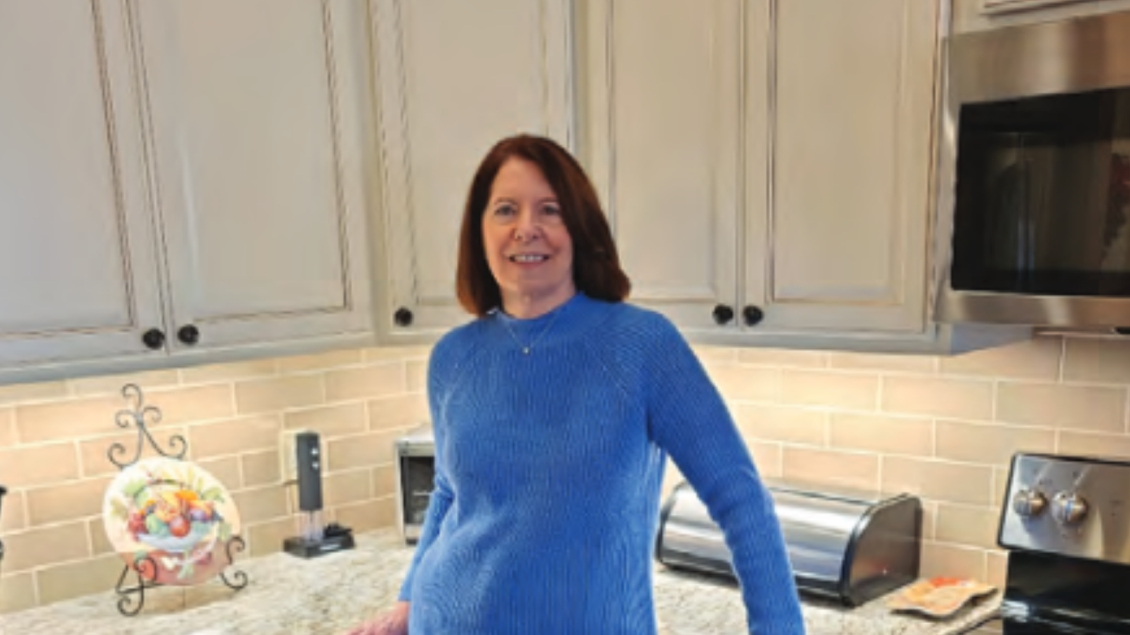 Seabrook resident in apartment home