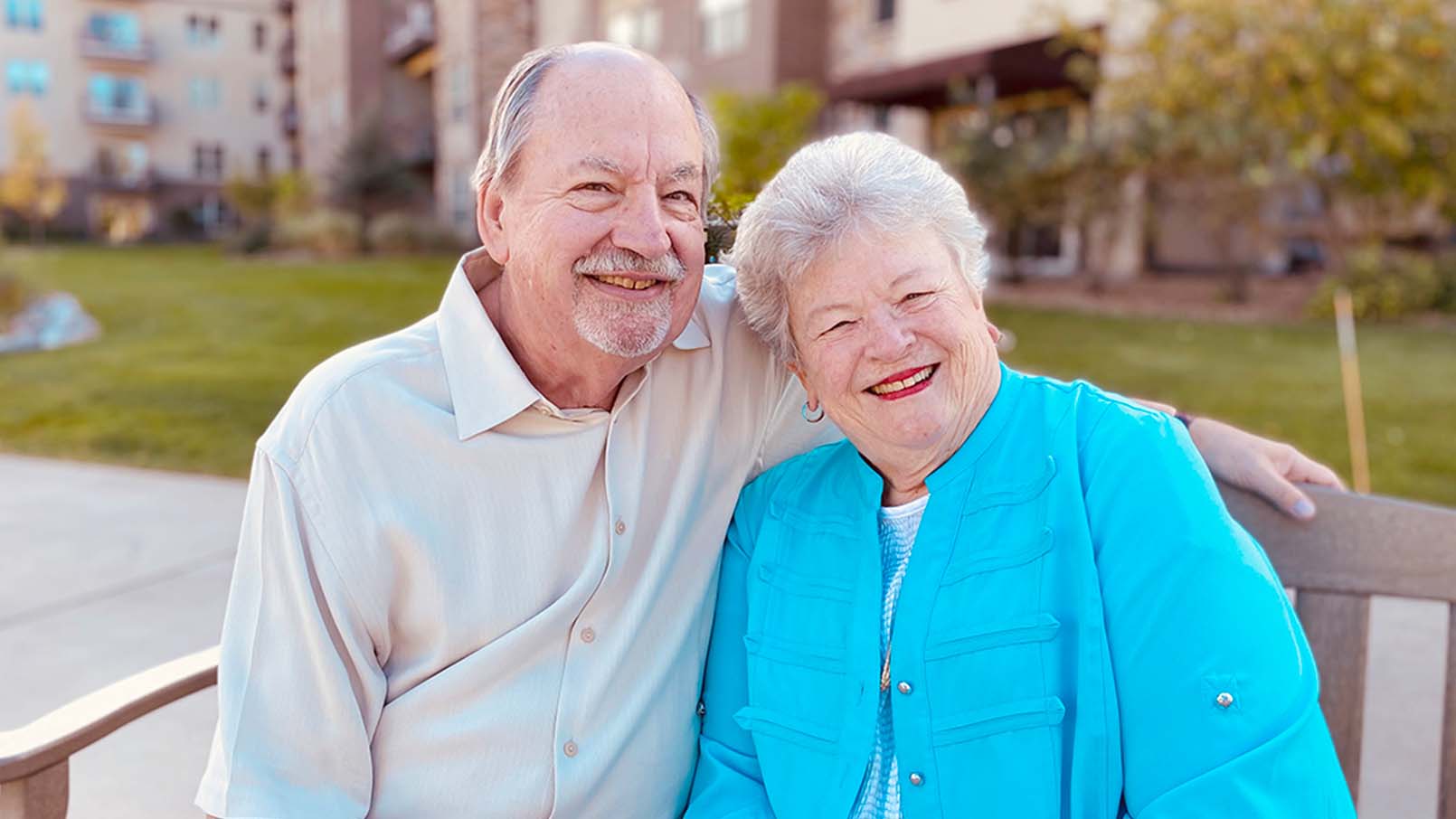 Happy man and woman Happy man and woman