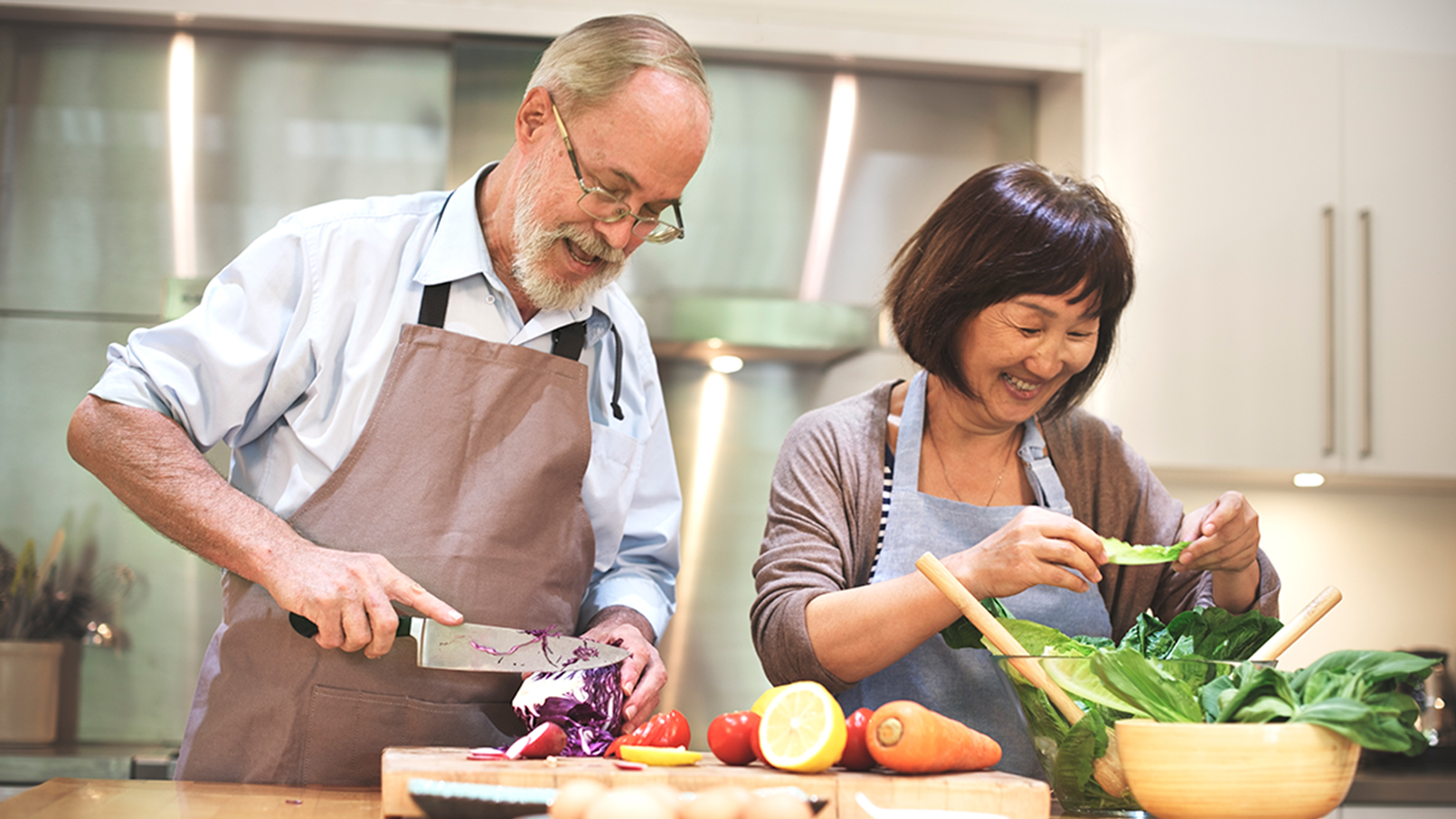 Couple cooking Couple cooking