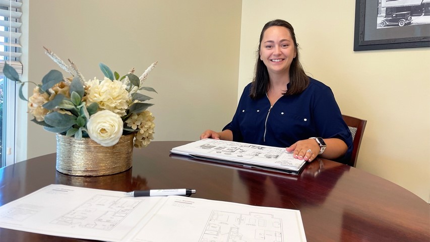 Andrea Fitzgibbons, personal moving consultant at Windsor Run, helps new residents with planning and moving to the growing Erickson Senior Living community.