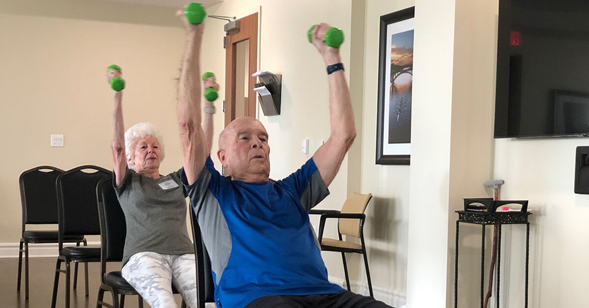 Residents at Eagle's Trace enjoy convenient access to amenities and services that benefit their personal health and well-being.
