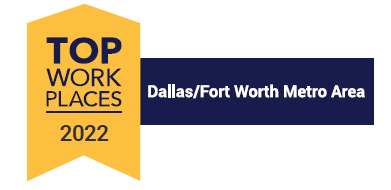 Highland Springs received a Top Workplaces 2022 Award by Dallas/Fort Worth Metro Area Top Workplaces.
