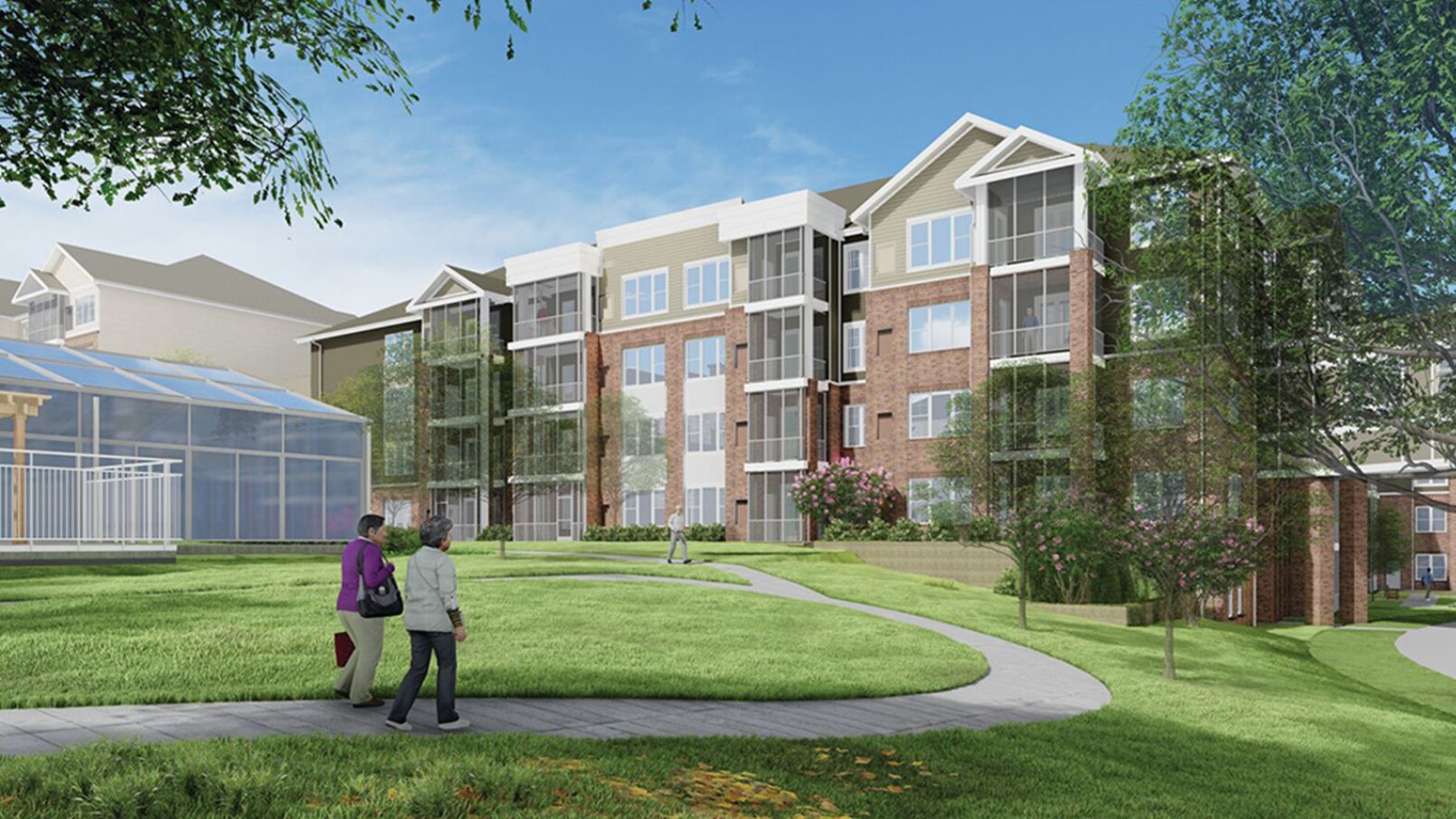 Windsor Run, the Erickson Senior Living community in Matthews, NC, will be adding two new residence buildings in 2023: Fullwood Ridge and Crestdale Court.