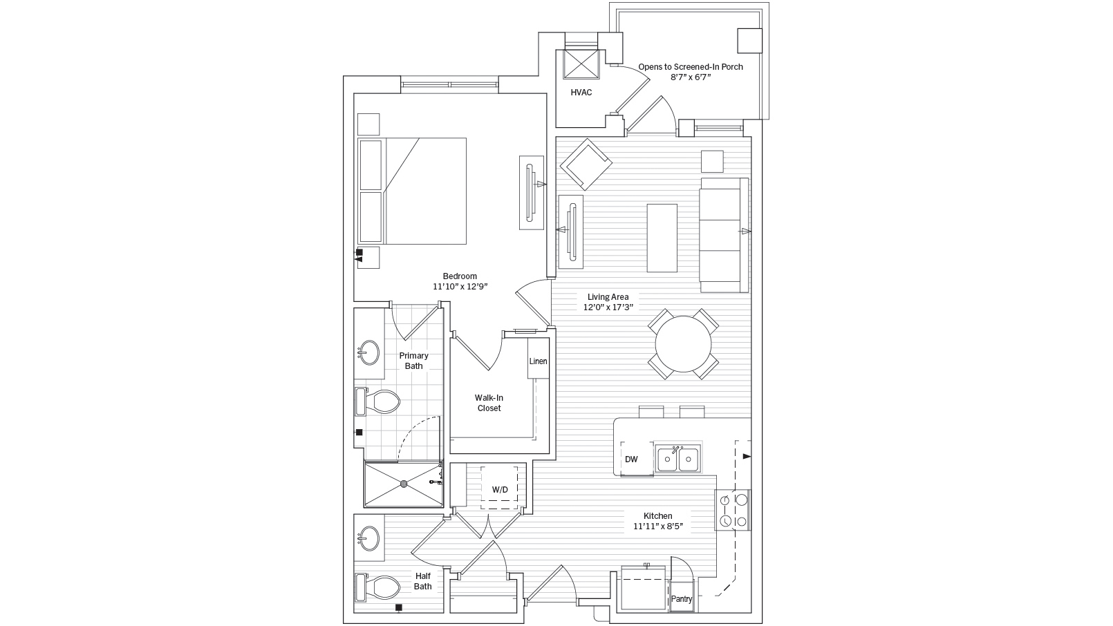 The Bradford Senior Apartments in Matthews Windsor Run