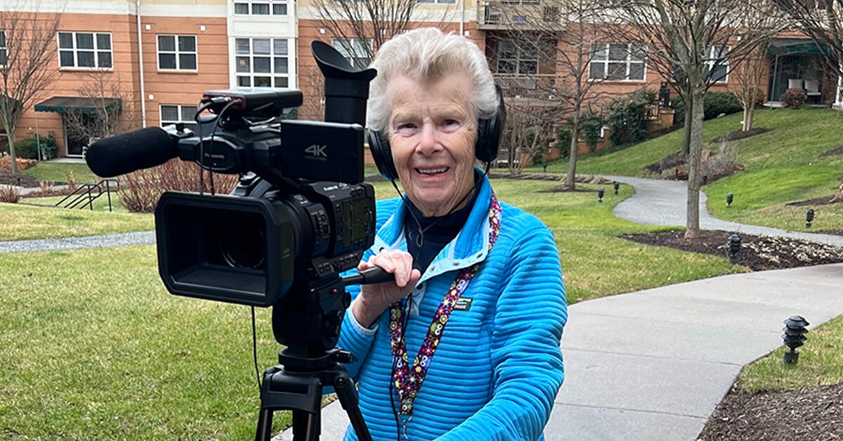 Maris Grove resident MaryAnn Starkey