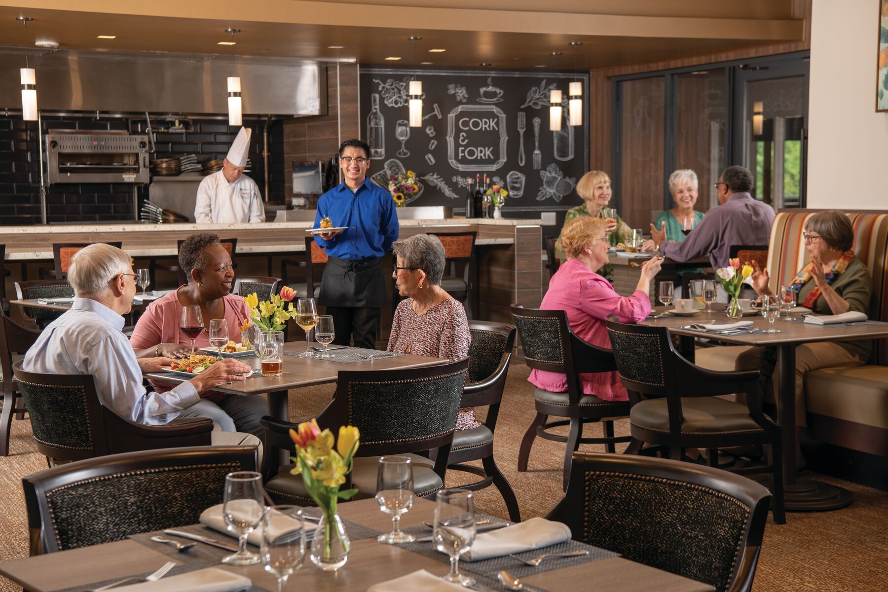 Cork & Fork Restaurant at Greenspring Community Cork & Fork Restaurant at Greenspring Community