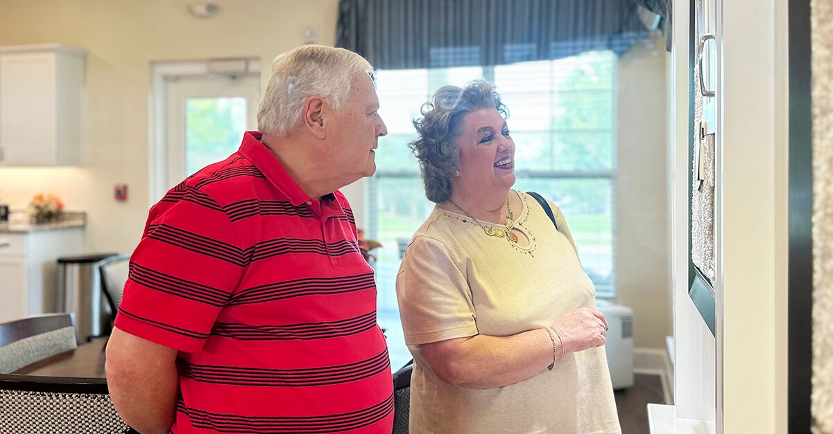 Future residents are looking forward to moving into their new apartment home at Windsor Run this fall. In the meantime, they visit often to enjoy the community’s vibrant, active lifestyle.