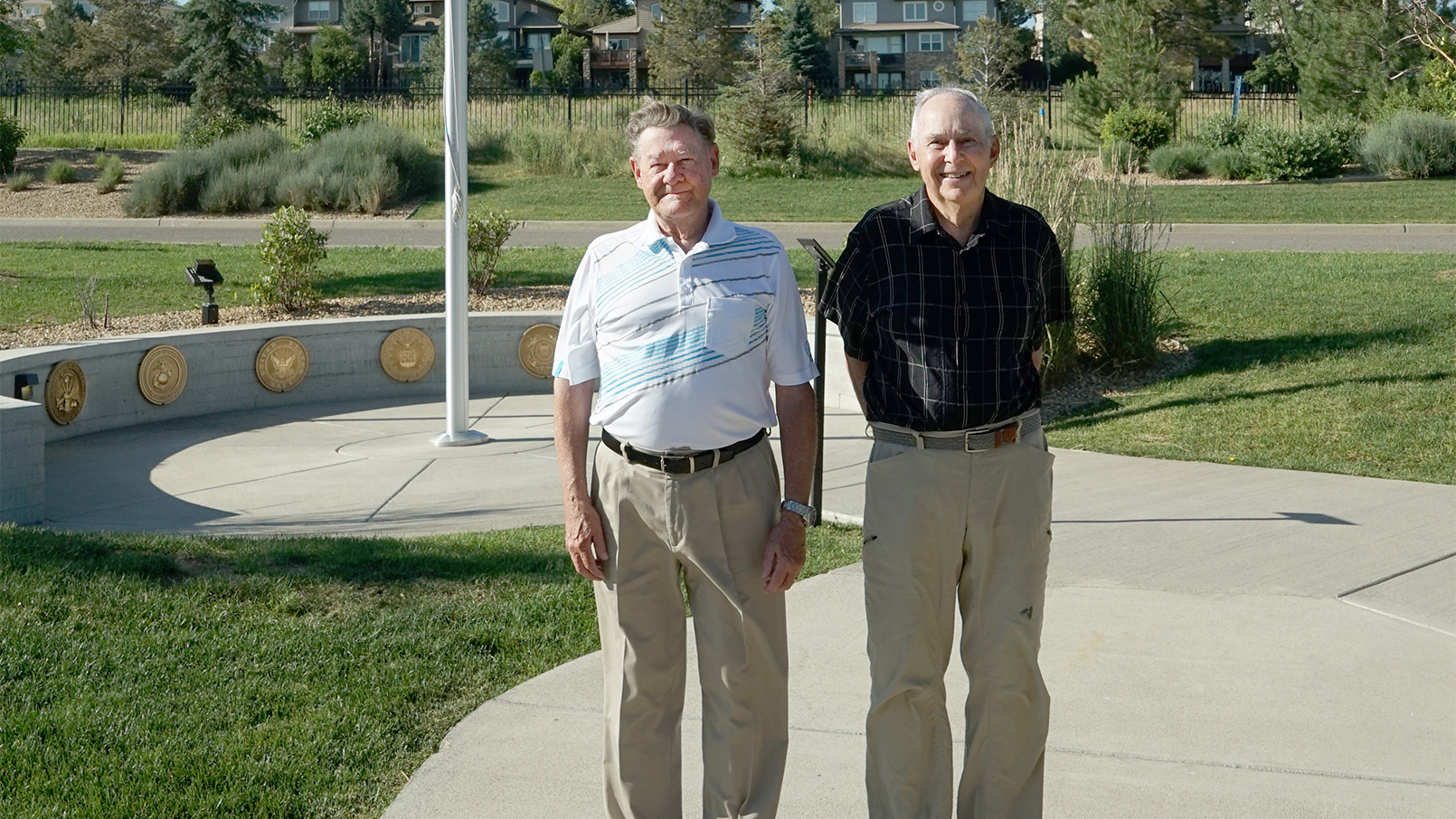 residents Tom Puckett and Jeff Bell