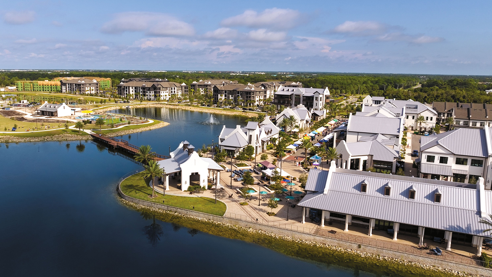 Overhead view of Waterside Place Overhead view of Waterside Place