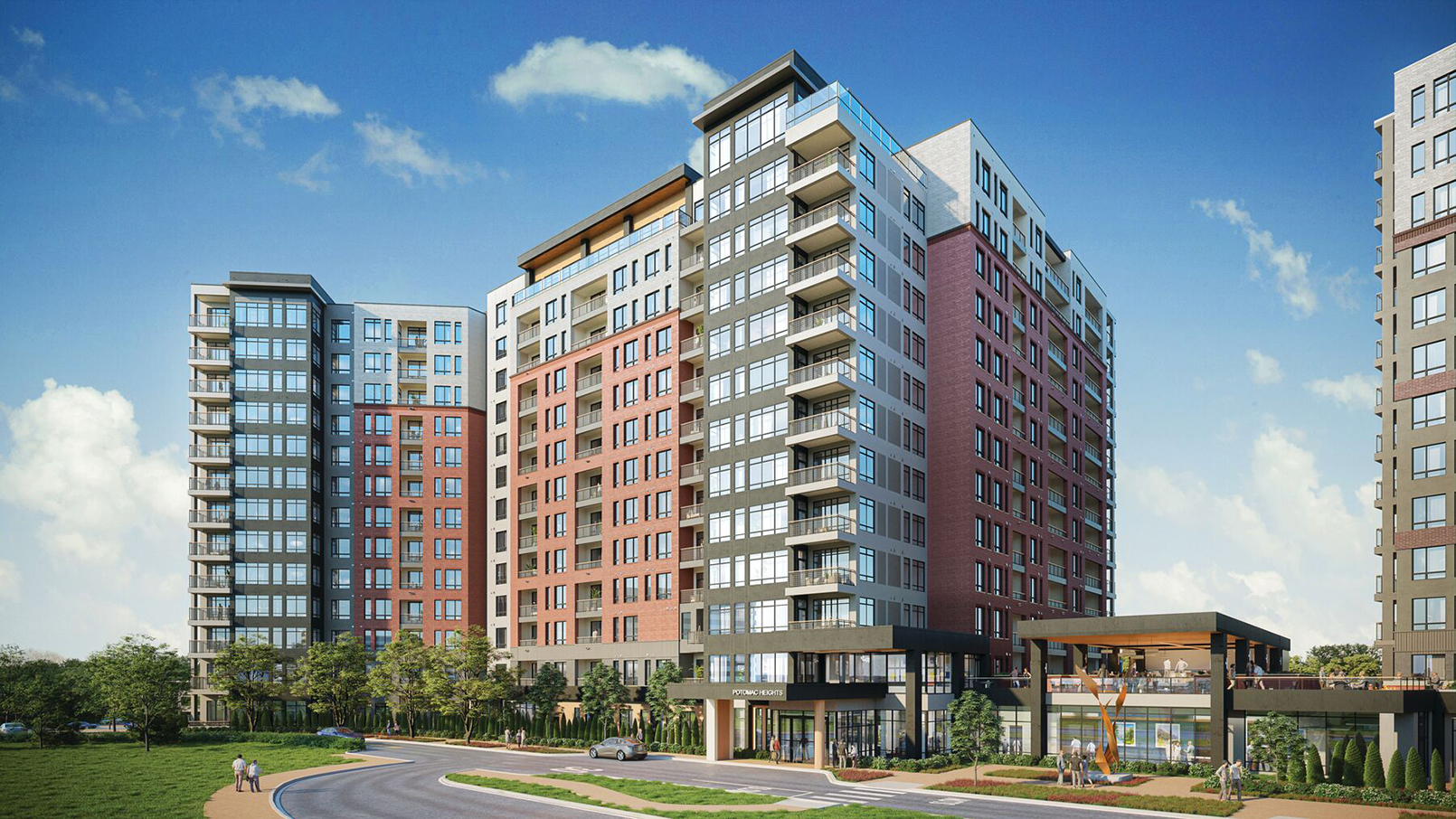 A rendering of The Grandview, the future Erickson Senior Living community in Bethesda, Maryland.