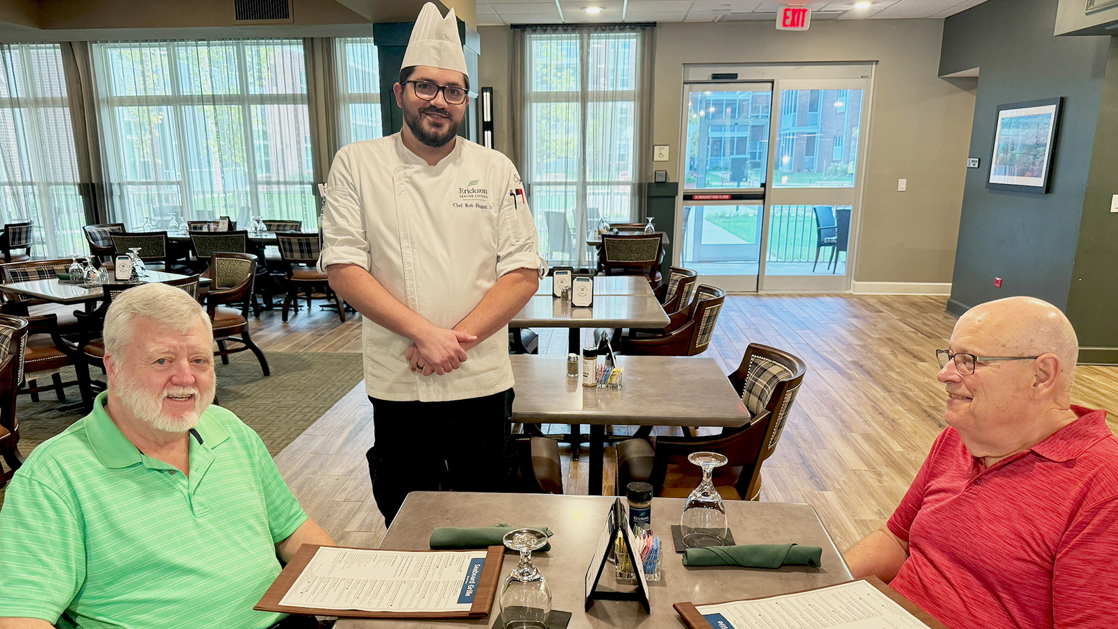 Residents of Windsor Run in Matthews enjoy a variety of menu and venue options for an incredible dining experience.