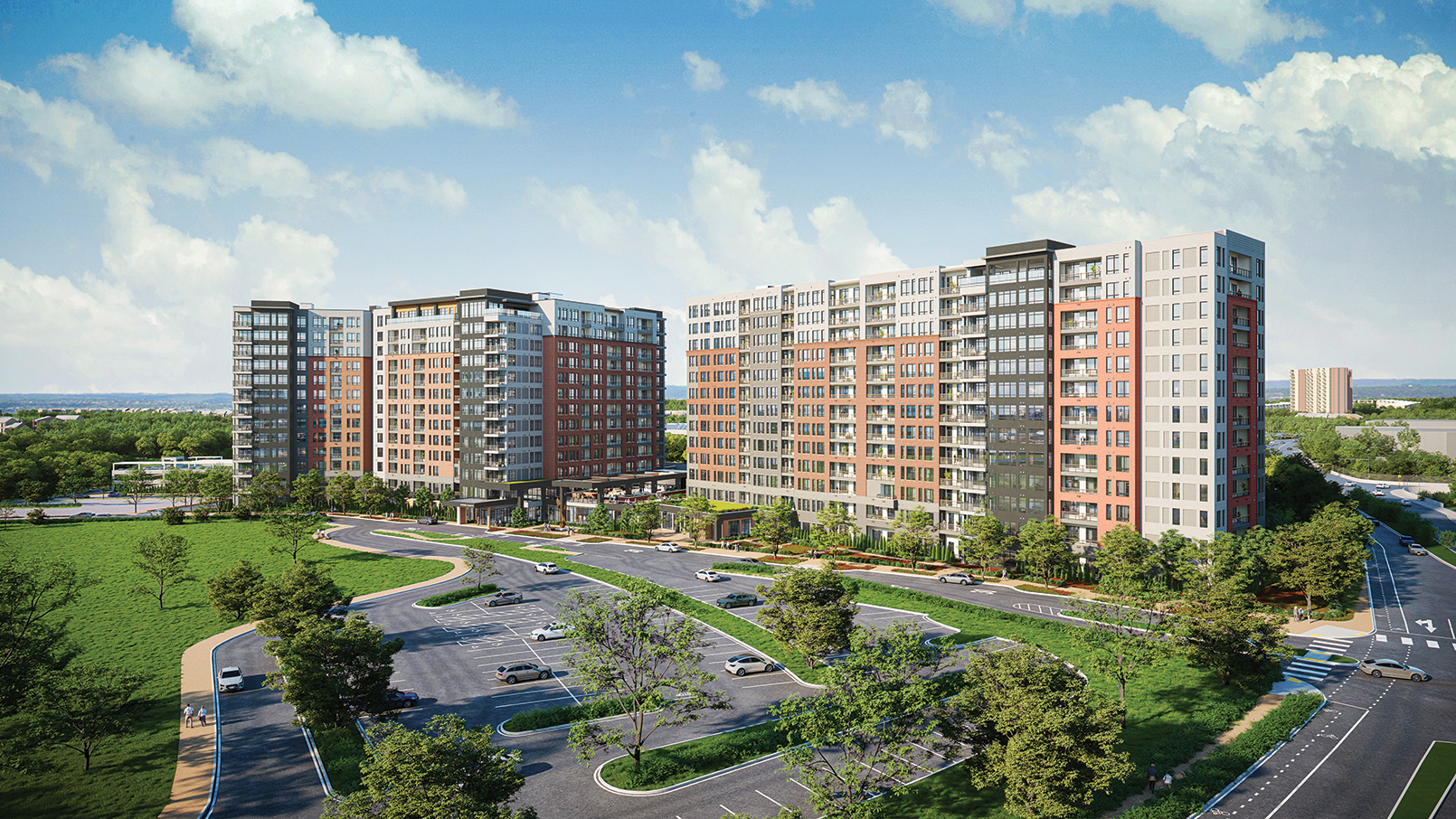 A rendering of The Grandview, the future Erickson Senior Living community under construction in Bethesda, Maryland.
