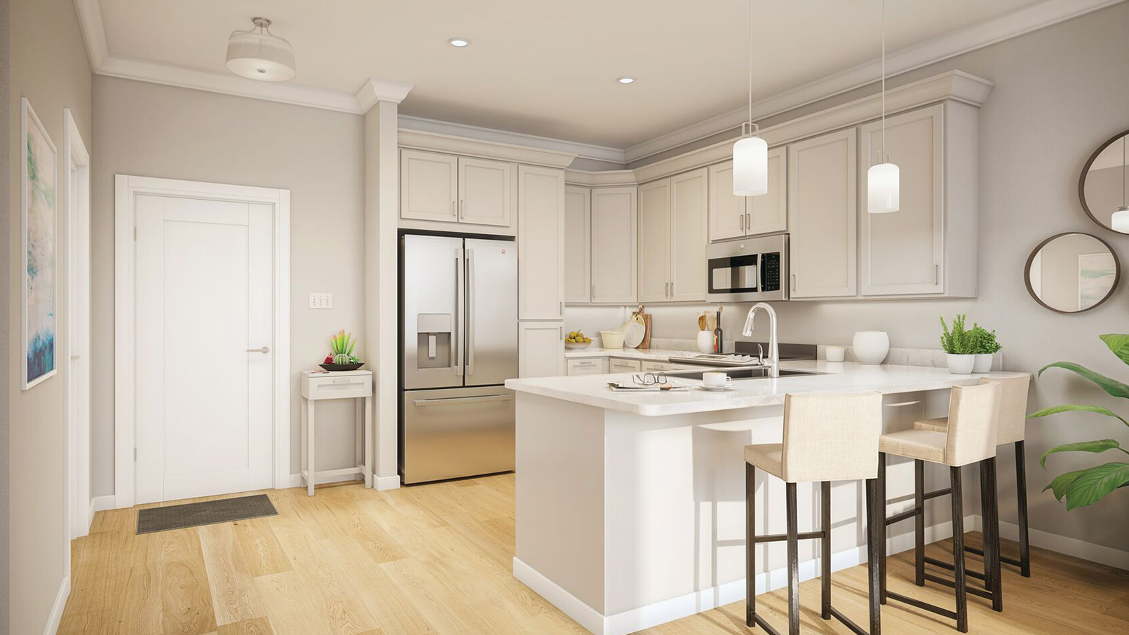The Grandview in Bethesda, Maryland will have a variety of floor plans in smart budgets.