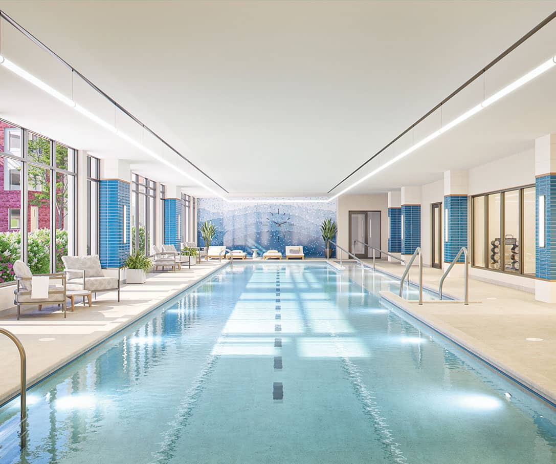 Indoor Lap Pool at The Grandview