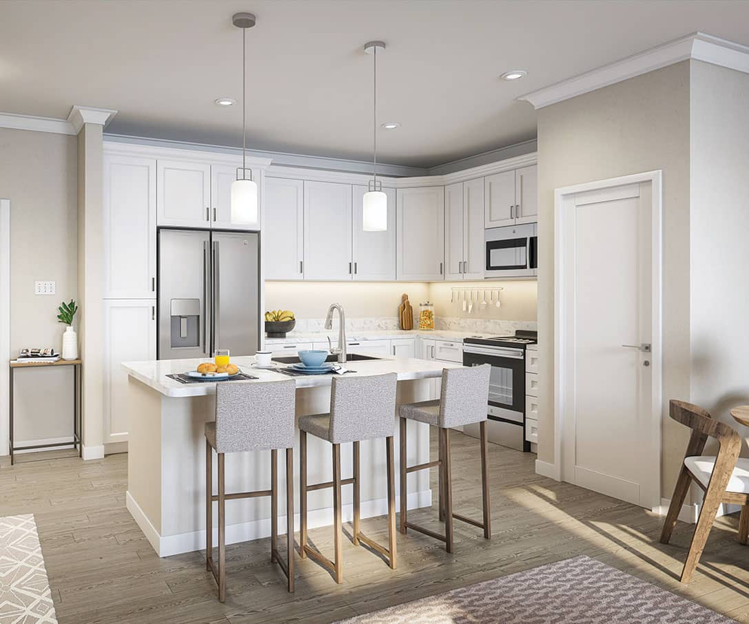 Kitchen at The Grandview