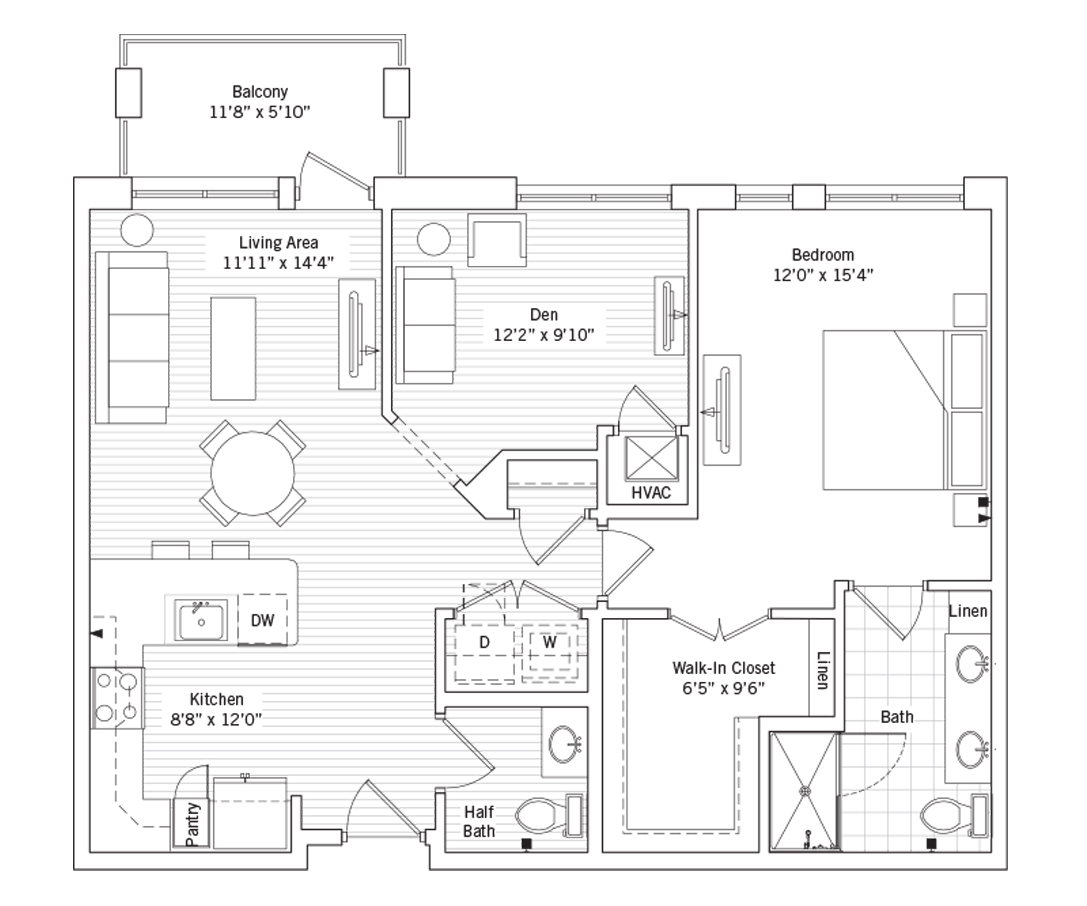 The Darcy Room Blueprints - The Grandview