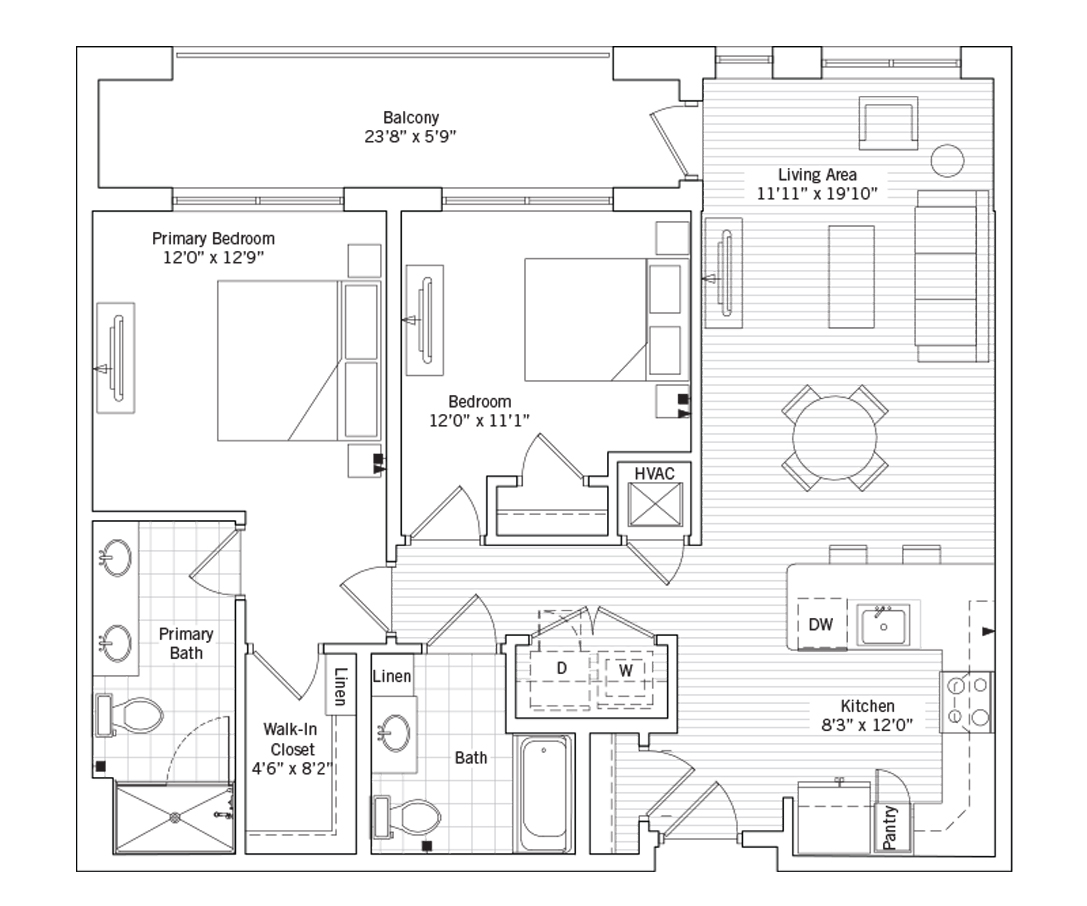 The Livingston Room Blueprints - The Grandview