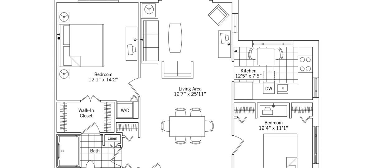 Image of the Harrison floorplan.
