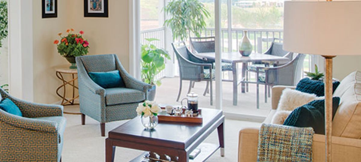 Image of the San Luis living room.
