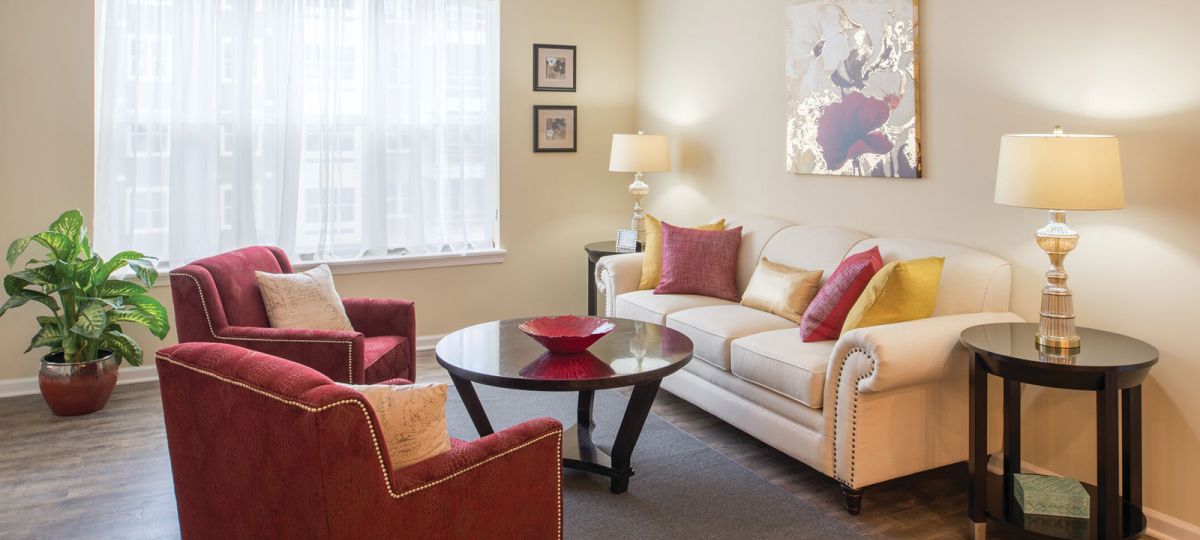 Image of the Georgetown living room.