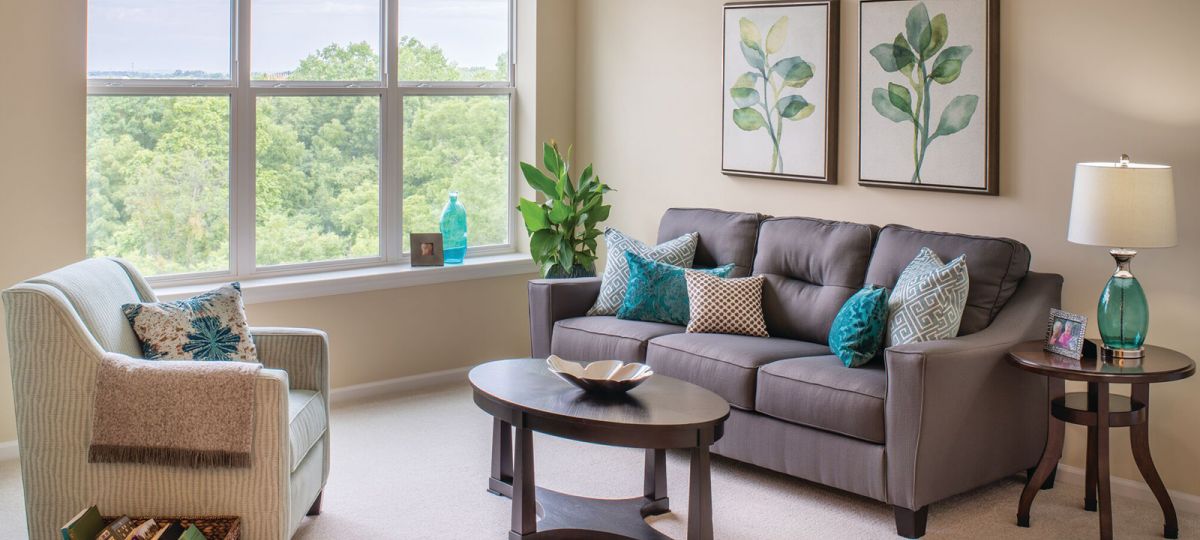 Image of the Ellicott living area.