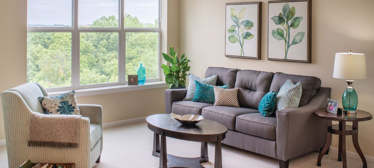 Image of the Patterson living room.
