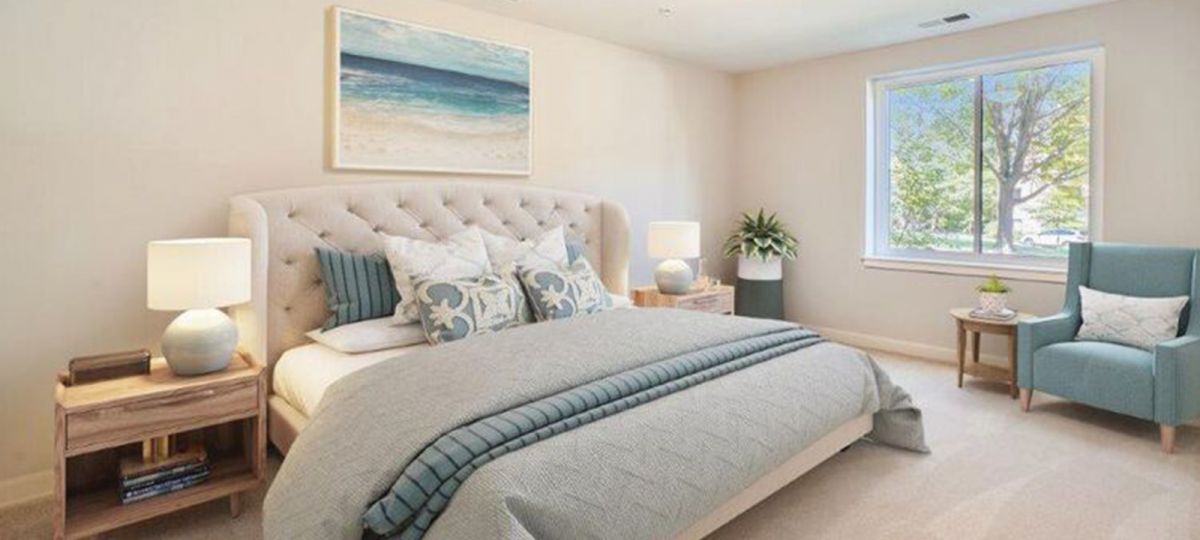Image of the Harrison living room.