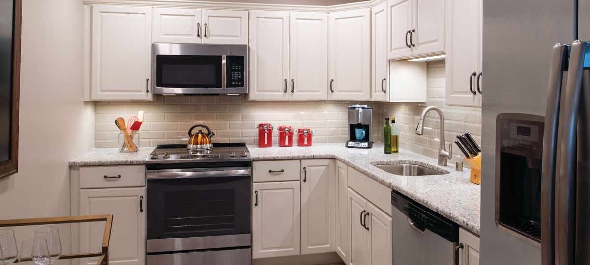 Image of the Fairmont kitchen.