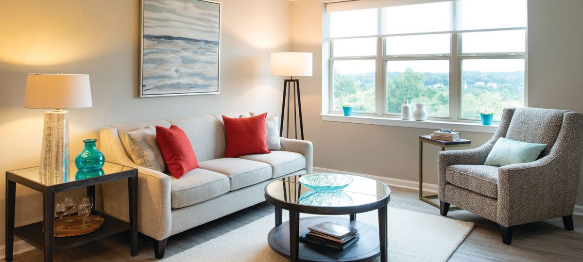 Image of the Fairmont living room.