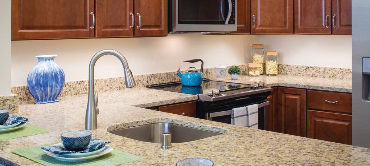 Image of the Brenham kitchen.