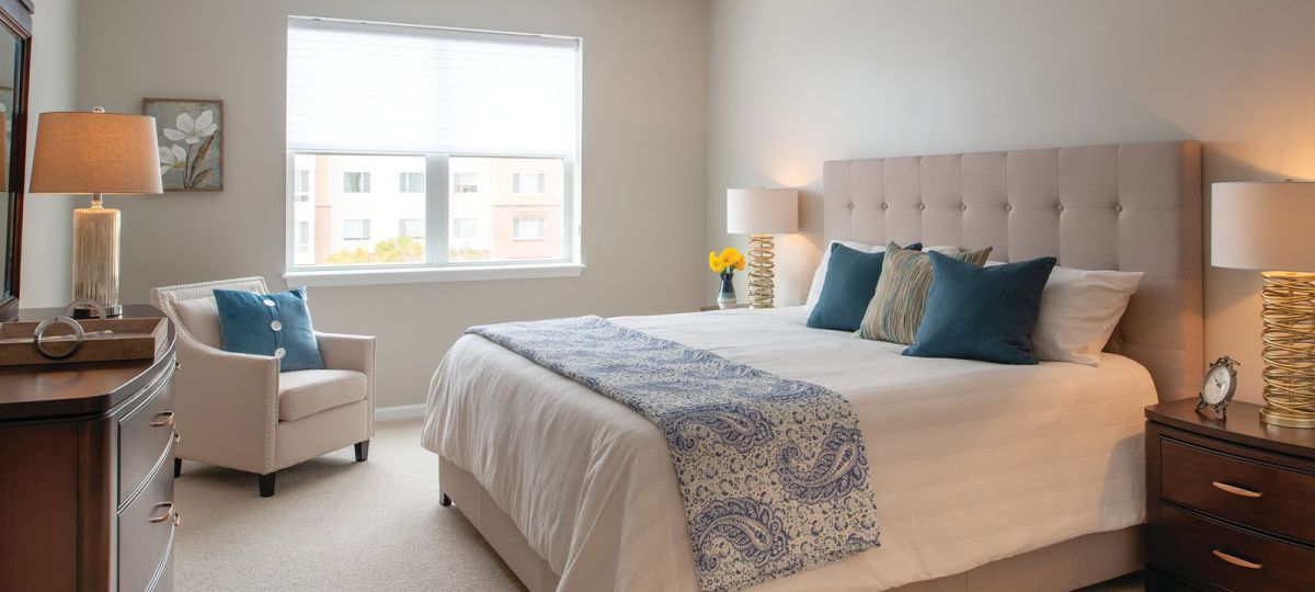 Image of the Fremont bedroom.