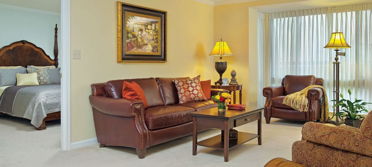 Image of the Hastings living room.