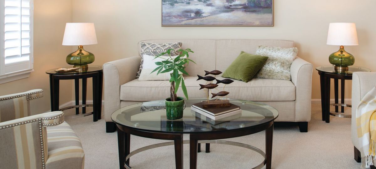 Image of a pleasant living room.