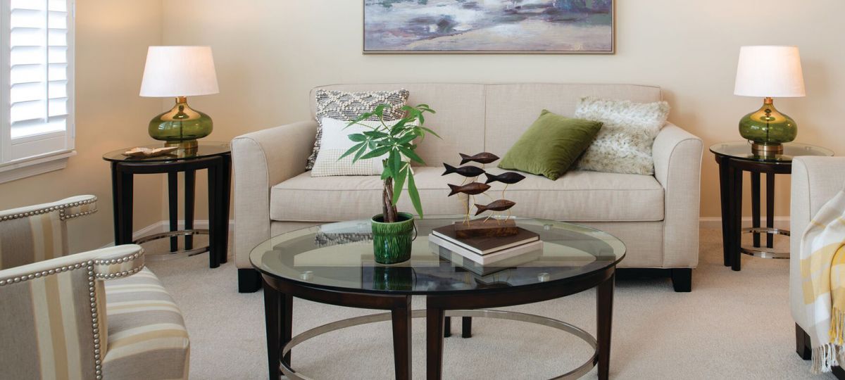 Image of the Lexington living room.