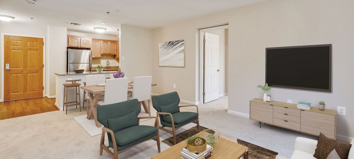 Image of the Fairmont living room.