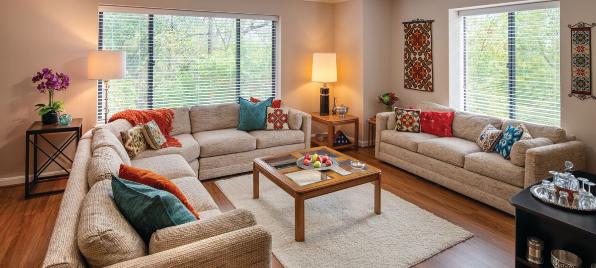 Image of the Kensington living room.