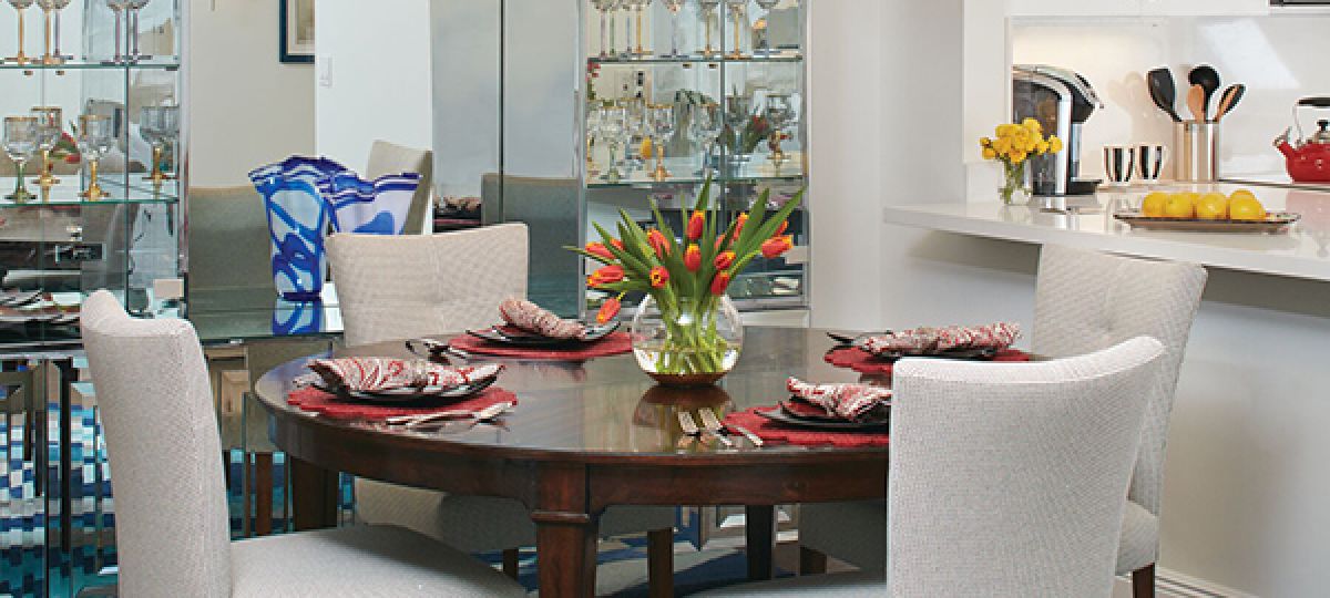 Modern dining room