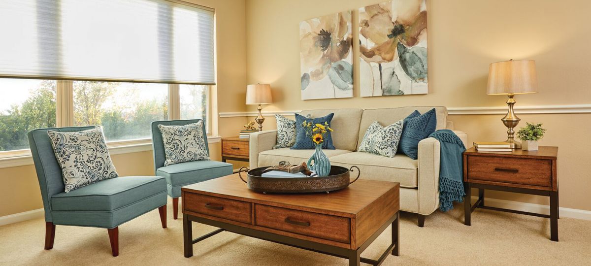 Image of the Fairmont living room.