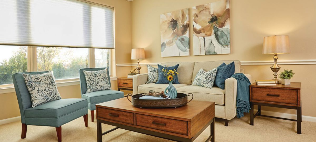 Image of the Patterson living room.