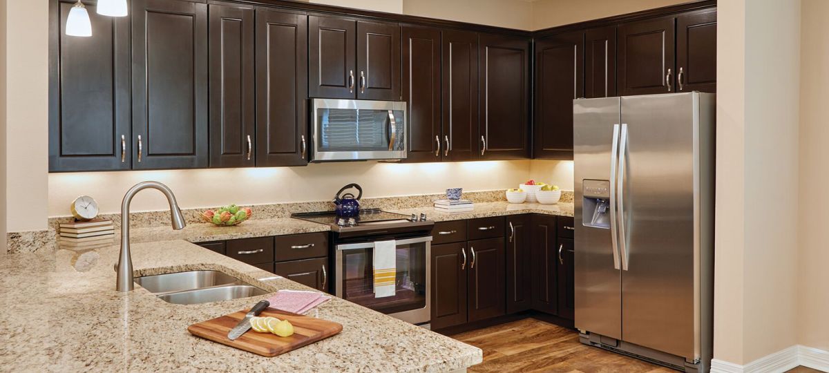 Image of the Kemah kitchen.