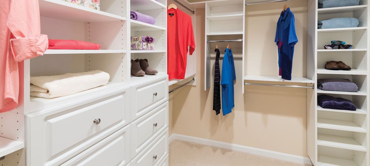 Image of a large walk-in closet.