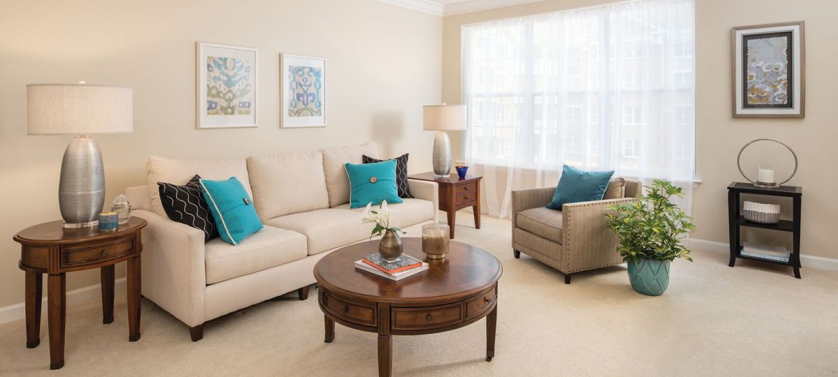 Image of a Lancaster living room.