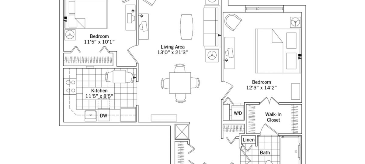 The Fairmont floorplan.