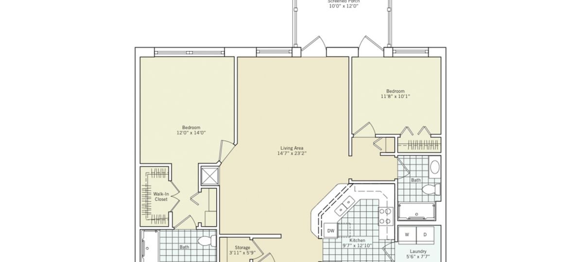 Image of the Pearson floor plan.