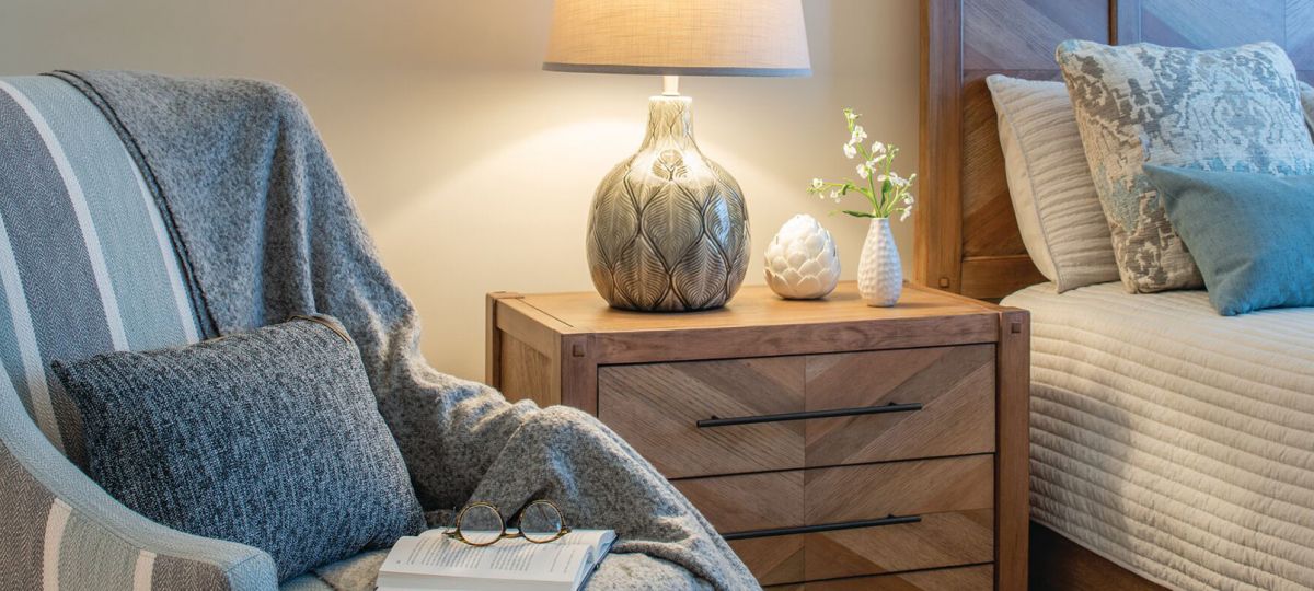 Bedroom in apartment