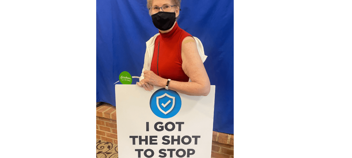 Erickson Living Vaccinates 96% of Residents Erickson Living Vaccinates 96% of Residents