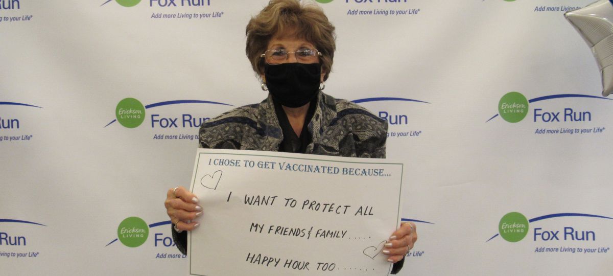 Fox Run Vaccinates Residents Against COVID-19