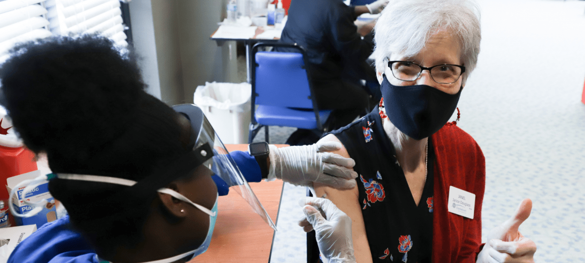 Charlestown Vaccinates More Than 97% of Residents Charlestown Vaccinates More Than 97% of Residents
